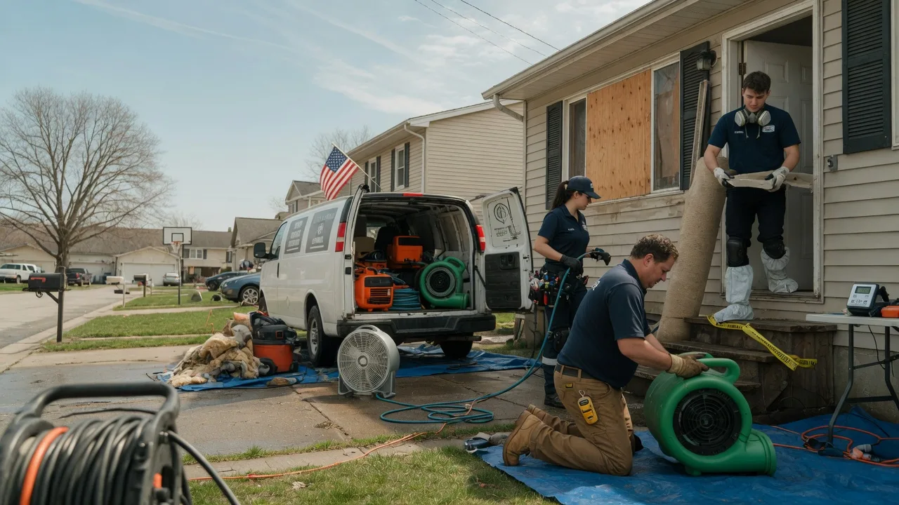 Water Damage Restoration in Tidioute, PA near me